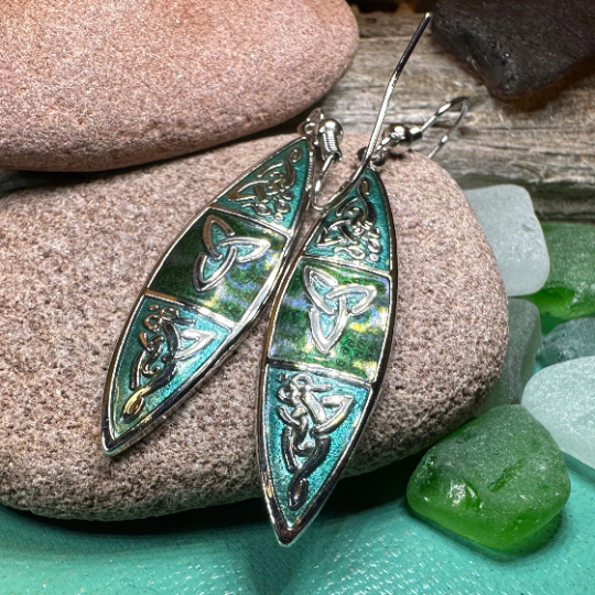 Leonora Celtic Earrings | Dangle Earrings | Wiccan Center