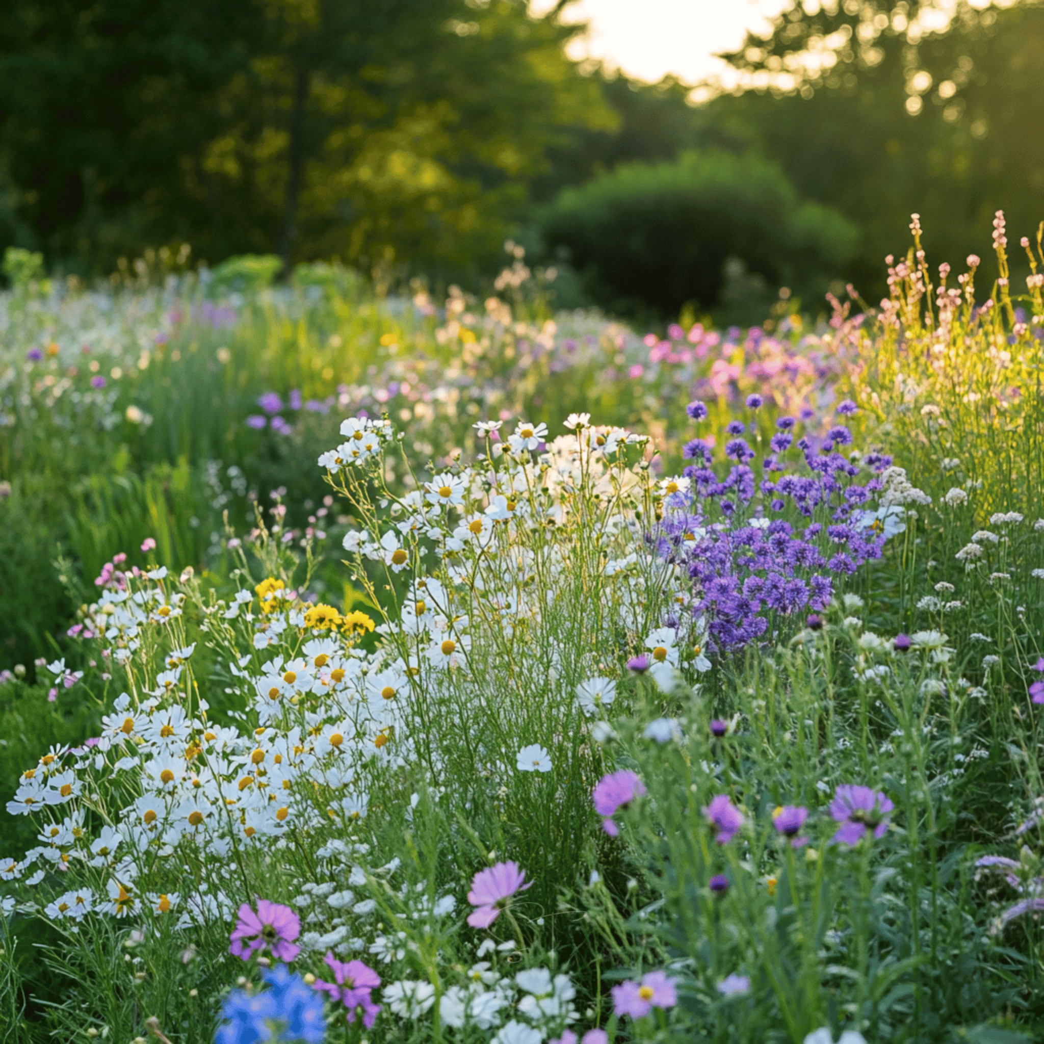 Shady Area Wildflower Seed Mix (20 Varieties) – 1,000 Seeds | Seeds | Wiccan Center
