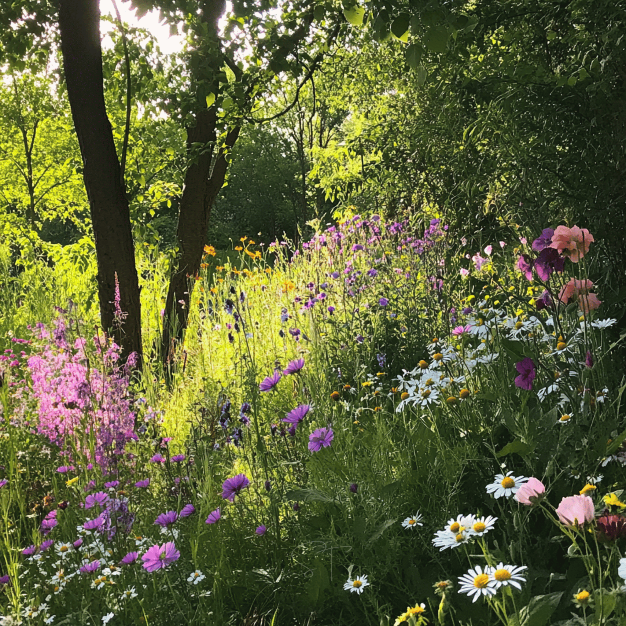 Shady Area Wildflower Seed Mix (20 Varieties) – 1,000 Seeds | Seeds | Wiccan Center