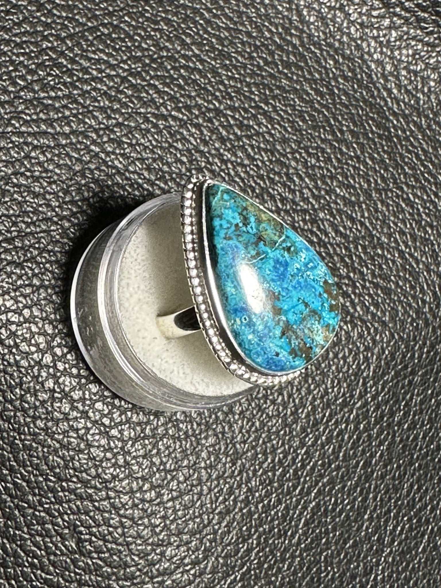 Shattukite Ring - Size 7 "Transform Blue"