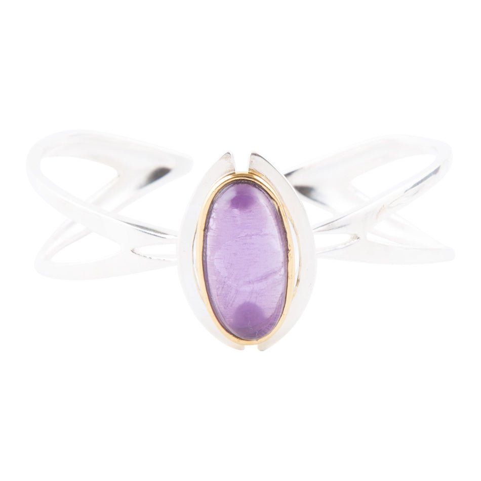 Shine Bright Amethyst Cuff Bracelet | Bracelets | Wiccan Center