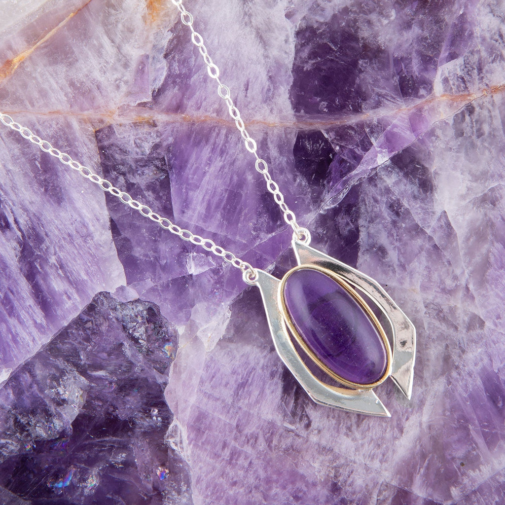 Shine Bright Amethyst Necklace | Necklaces | Wiccan Center