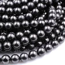 Shungite Bead 8mm (6 Pack) | Beads | Wiccan Center