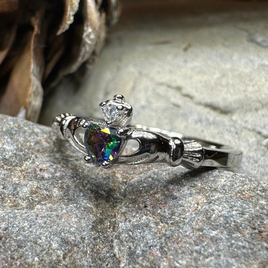 Dalkey Petite Claddagh Ring | Ring | Wiccan Center