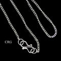 Silver Chain Necklace (18 Inches) (1 Piece)