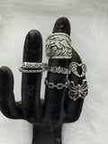Ass't Silver-Plated Rings