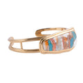 Simplicity Refined Blue Spiny Oyster/Turquoise Golden Bracelet | Bracelets | Wiccan Center