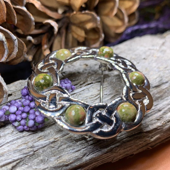 Iona Celtic Knot Brooch - Handmade in Scotland | Brooch | Wiccan Center
