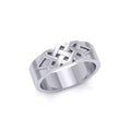 Celtic Knotwork Silver Ring SM225