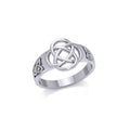 Celtic Knotwork Sterling Silver Ring SM230