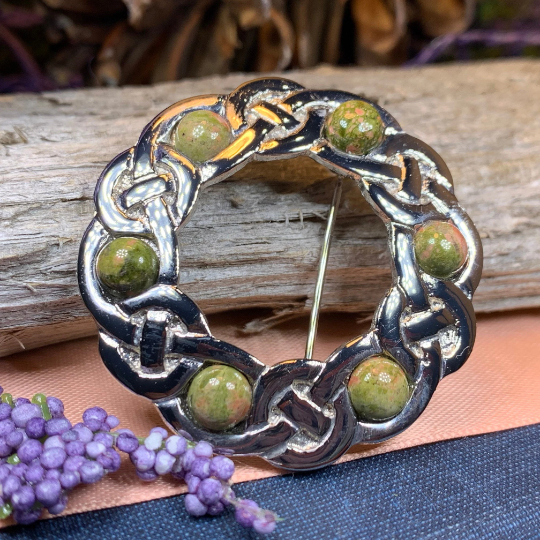 Iona Celtic Knot Brooch - Handmade in Scotland | Brooch | Wiccan Center