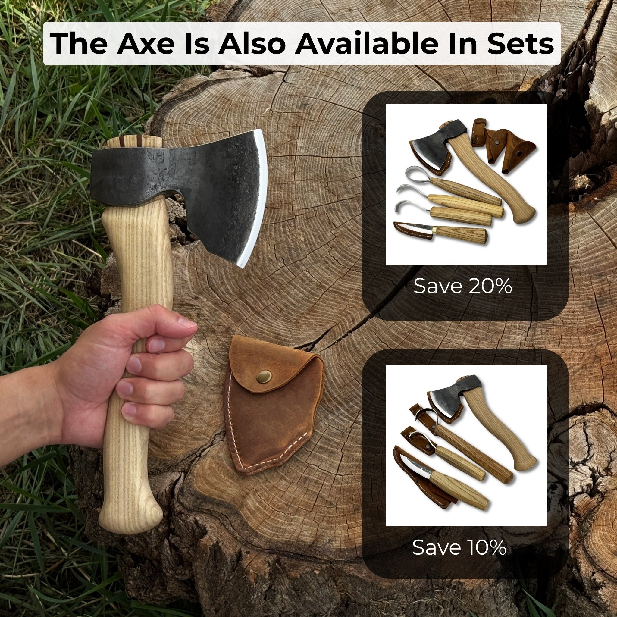 Small Carving Axe, 0.66 kg (1.46 lb) | Axe | Wiccan Center