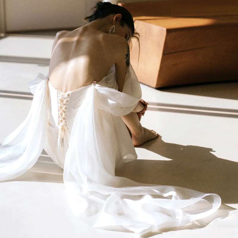 Small Light Wedding Dress Short Super Fairy | Button Full Cup Plus Size Bra Without Wi | Wiccan Center