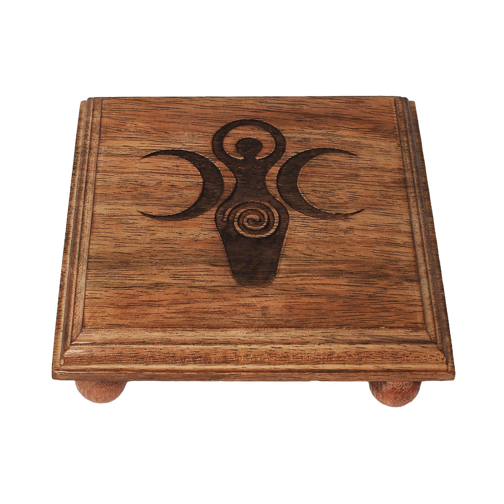 Wood Goddess Altar Table | | Wiccan Center