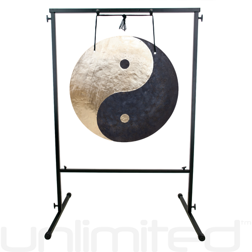 30" to 38" Taoist Breeze Gongs on Stands | Gong & Stand Combo | Wiccan Center
