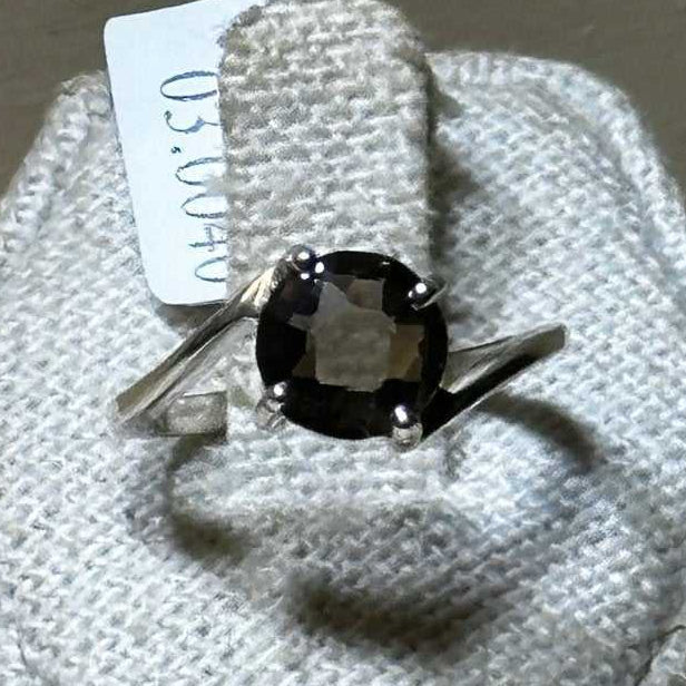 Smokey Quartz Ring Size 5 (03.0040) | Rings | Wiccan Center