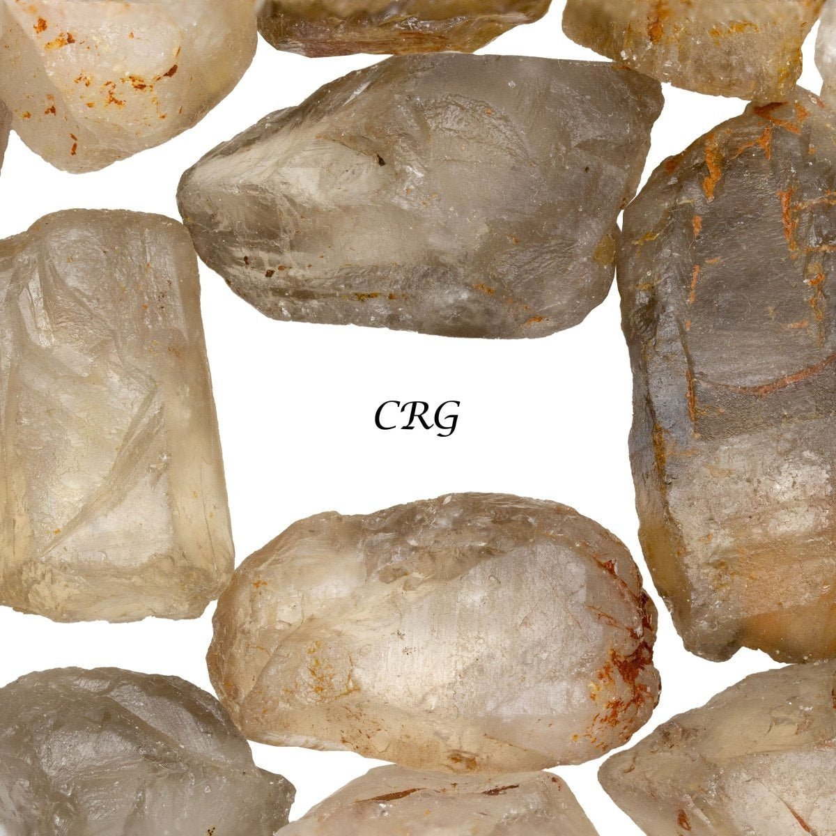 Smoky Quartz Rough (Size 30 to 60 Millimeters) Wholesale Raw Crystals Minerals Gemstones