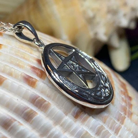 Moon And Star Necklace | Pendant | Wiccan Center