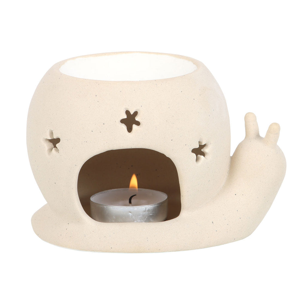 Happy Snail Oil Burner and Wax Warmer | Wax Melt Warmer | Wiccan Center