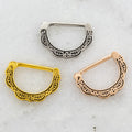 14G Decorative Nipple Clicker | Body Jewelry | Wiccan Center
