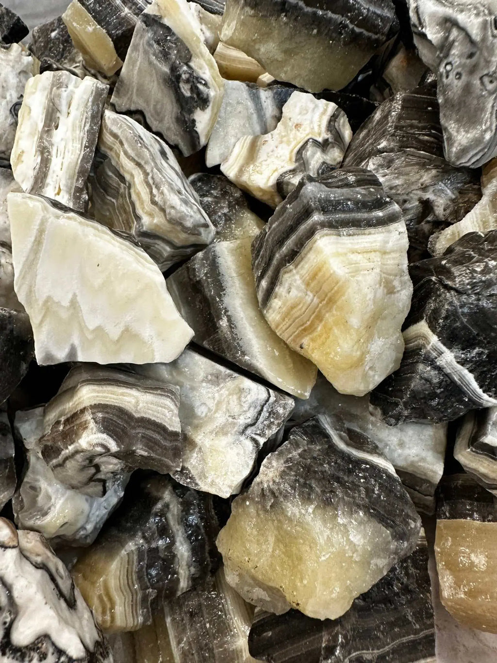 Solar Shamanite Rough Palm Stone | All Crystals | Wiccan Center