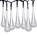 Solar String Lights 20ft 30 LED Water Drop Solar String Fairy Waterproof Lights | String & Fairy Lights | Wiccan Center