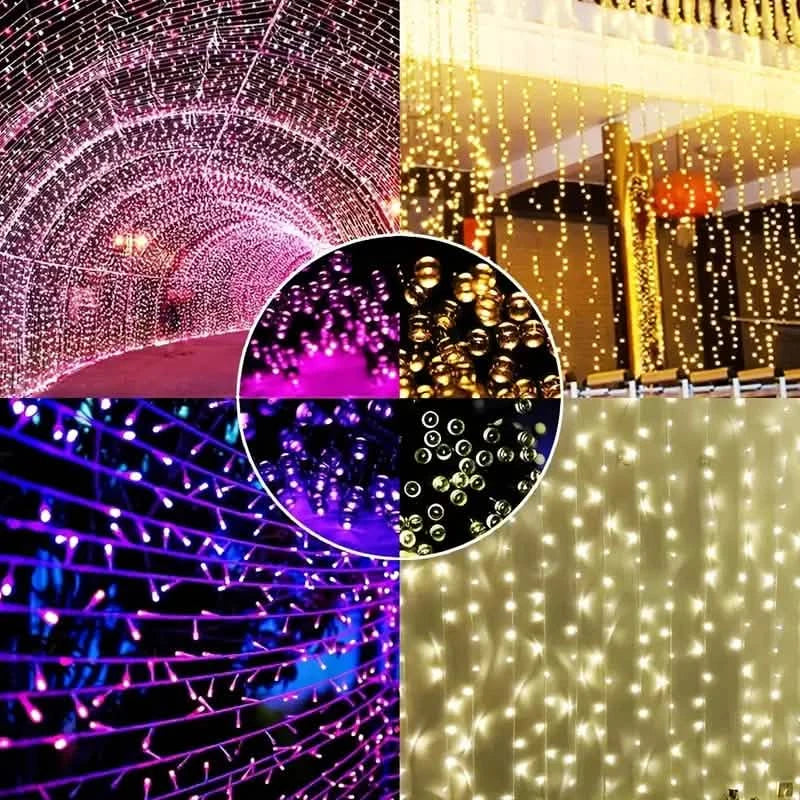Solar String Lights Outdoor Waterproof | String & Fairy Lights | Wiccan Center