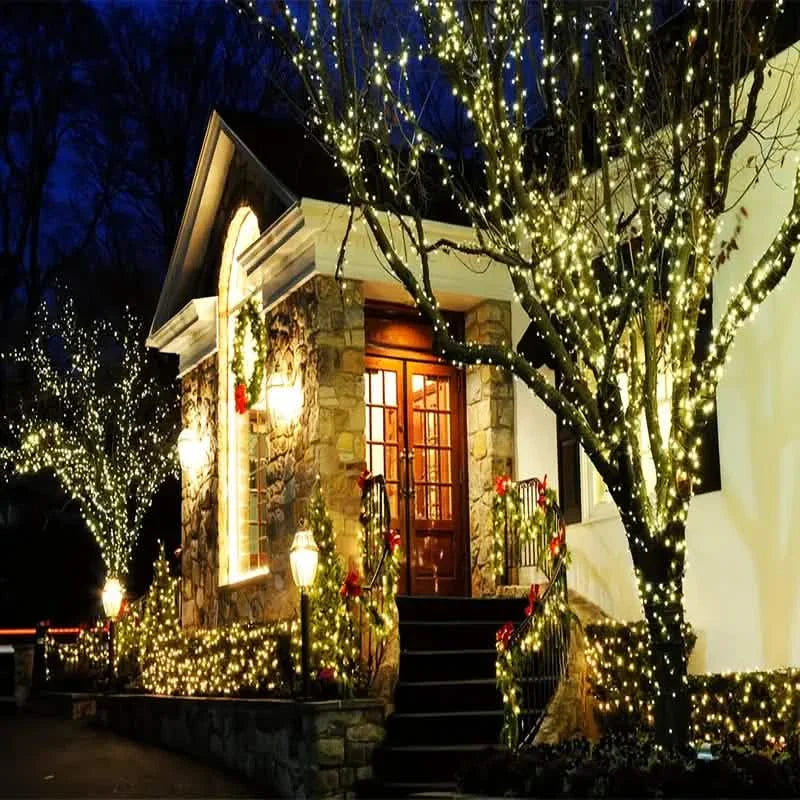 Solar String Lights Outdoor Waterproof | String & Fairy Lights | Wiccan Center