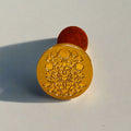 Elegant Floral Wax Seal Stamp - Botanical Design for Invitations & Crafts | Wax Seal | Wiccan Center