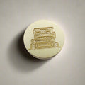 Stack of Books Wax Seal Stamp - Literary Design for Readers & Writers | Wax Seal | Wiccan Center