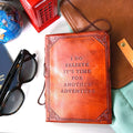 Another Adventure Quote Leather Journal | Journal | Wiccan Center