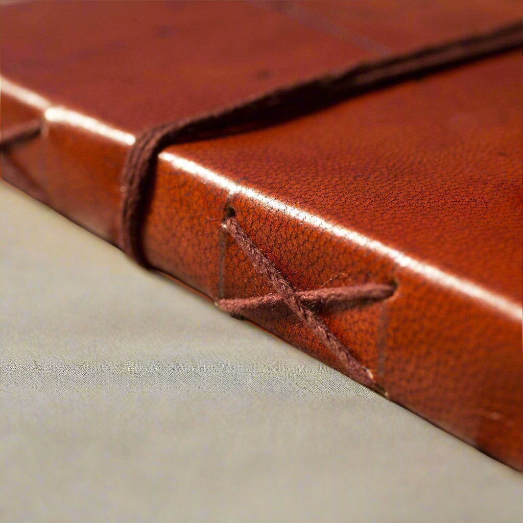 Buddha Quote Leather Journal - "Give Up Everything That Weighs You Down" | Journal | Wiccan Center