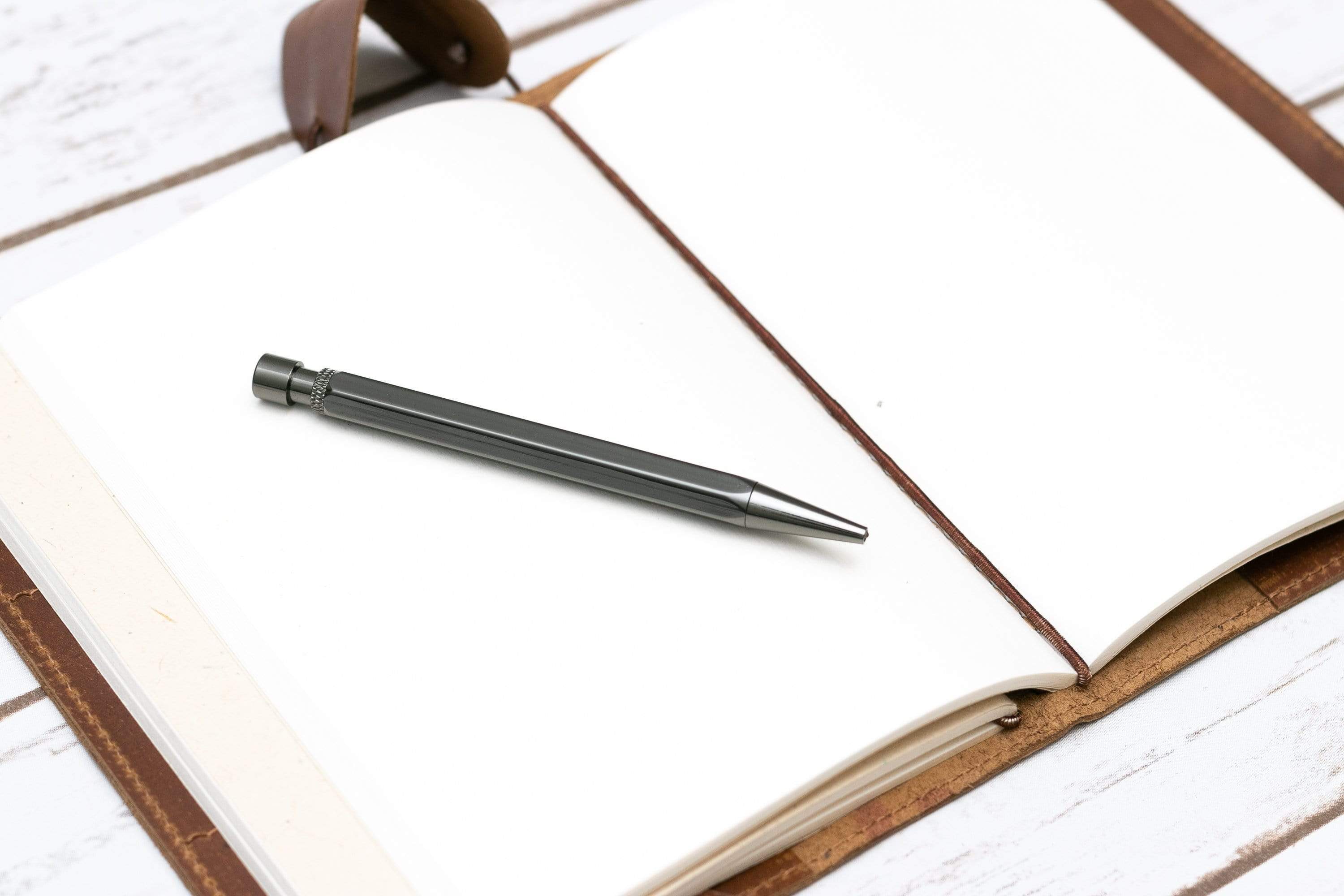 Soothi A5 Refillable Leather Traveler's Journal - Classic Design with Pockets, Pen Slot & Tree-Free Paper | Journal | Wiccan Center