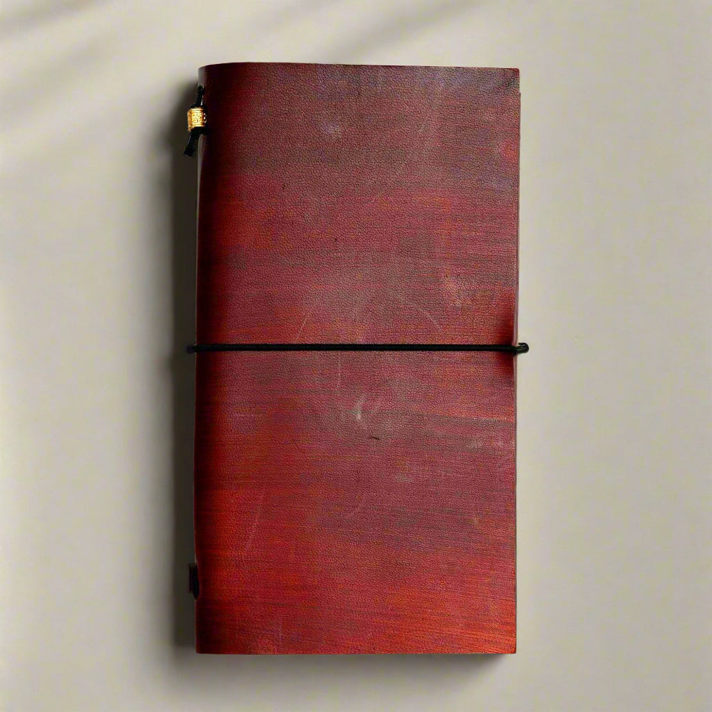 Refillable Leather Traveler's Notebook | Journal | Wiccan Center