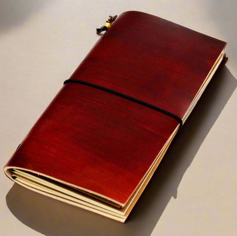 Refillable Leather Traveler's Notebook | Journal | Wiccan Center