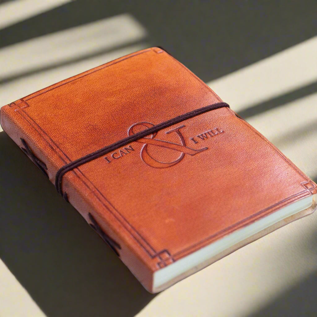 I Can And I Will Quote Leather Journal | Journal | Wiccan Center