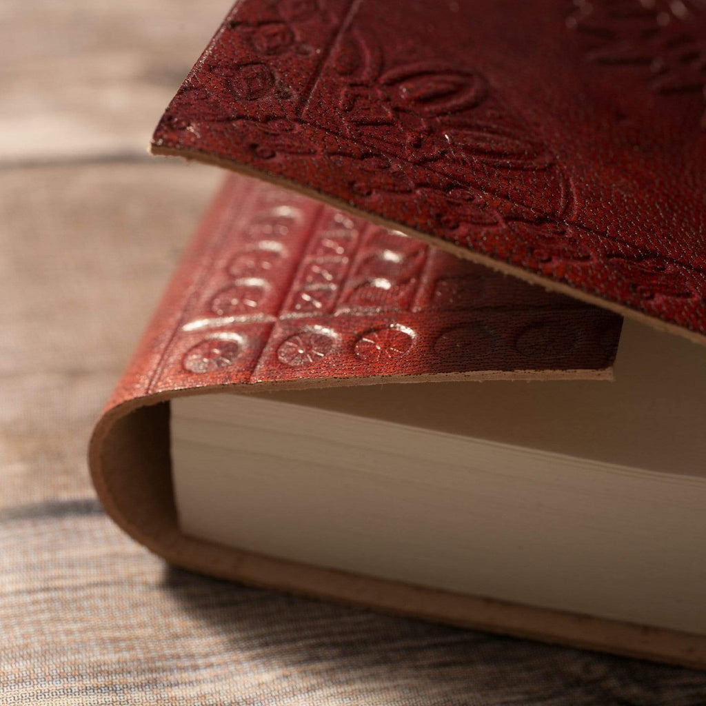 Tree Of Life Handmade Leather Journal | Journal | Wiccan Center