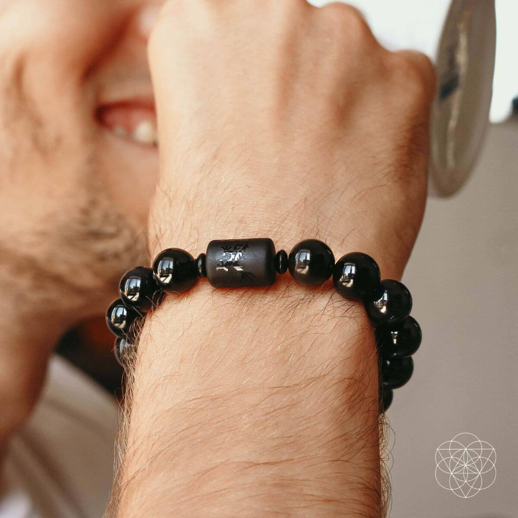 Soul Cleansing Black Obsidian Bracelet | Bracelet | Wiccan Center