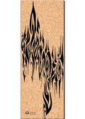 Soul Fire Cork Yoga Mat | Yoga Mat - Hand Painted | Wiccan Center
