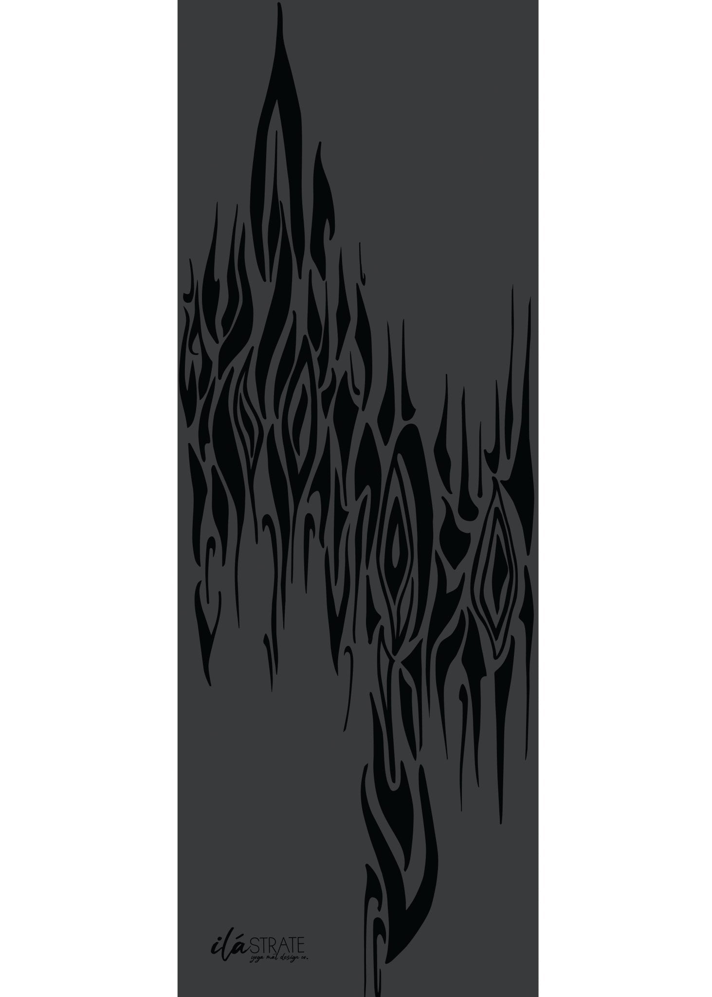 Soul Fire Pro Mat | Yoga Mat - Hand Painted | Wiccan Center