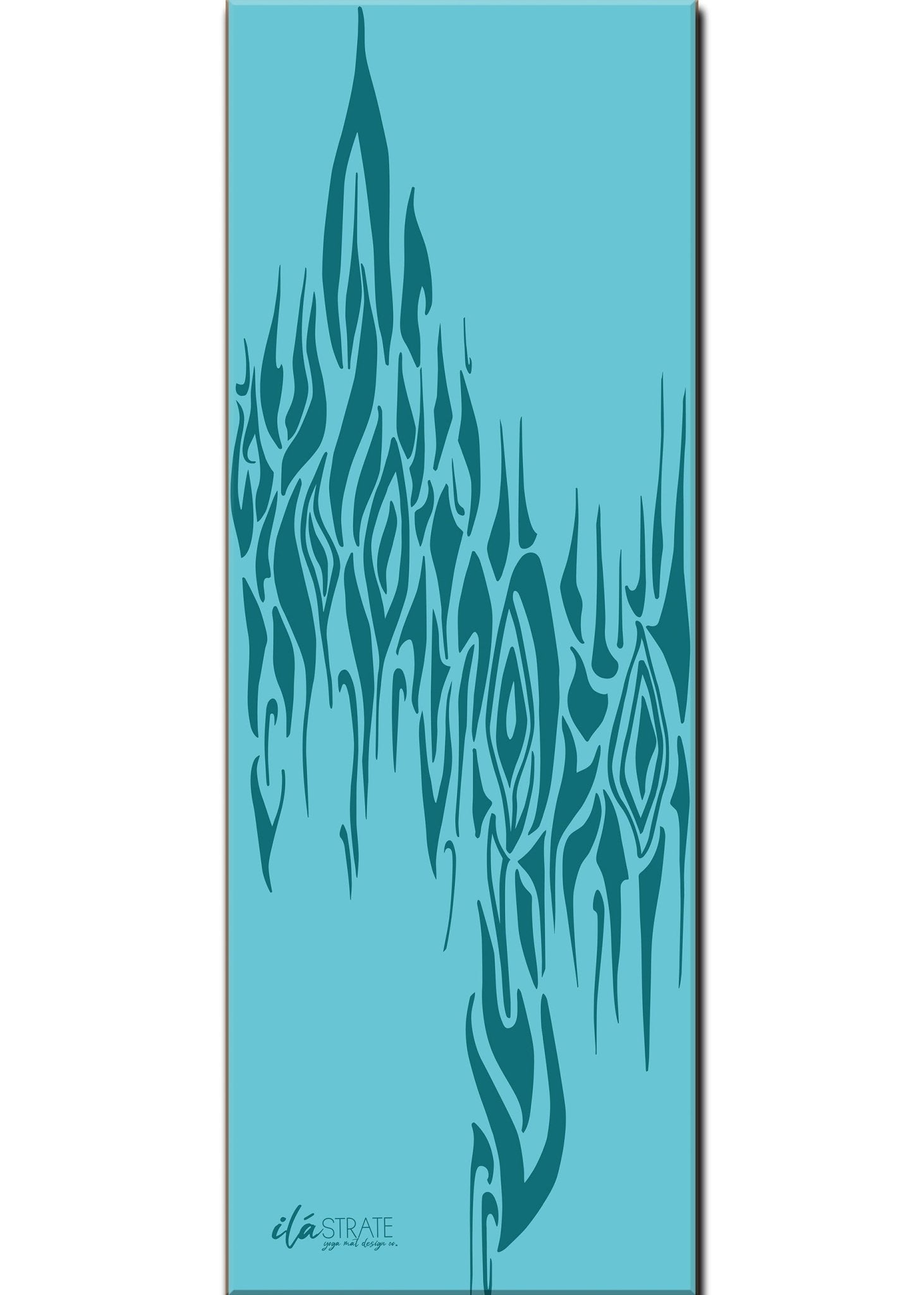 Soul Fire Pro Mat | Yoga Mat - Hand Painted | Wiccan Center