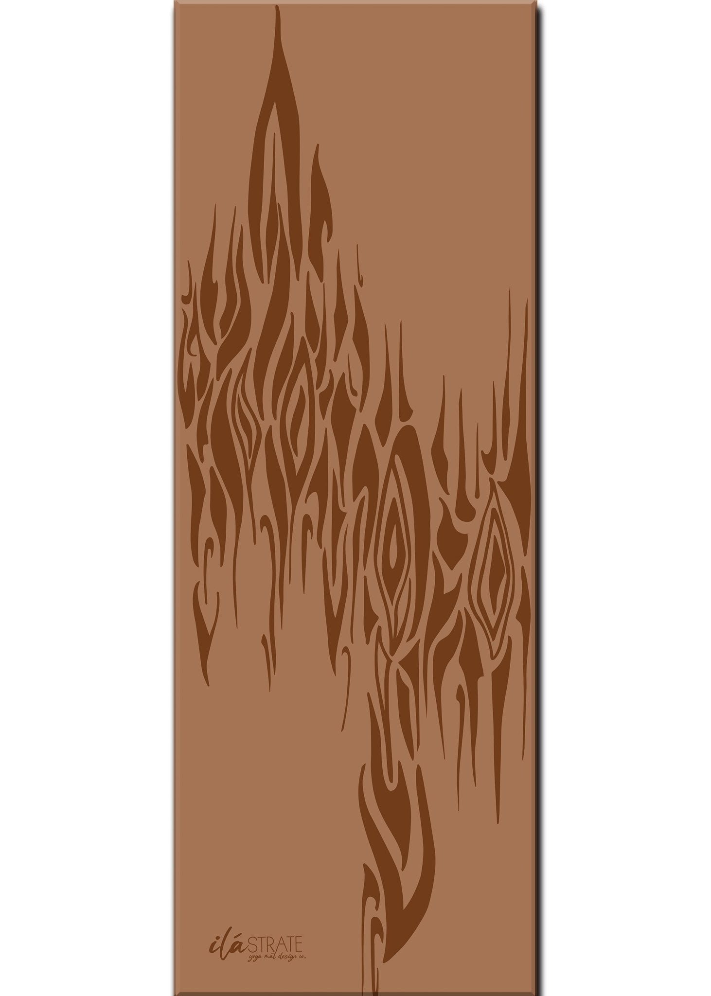 Soul Fire Pro Mat | Yoga Mat - Hand Painted | Wiccan Center