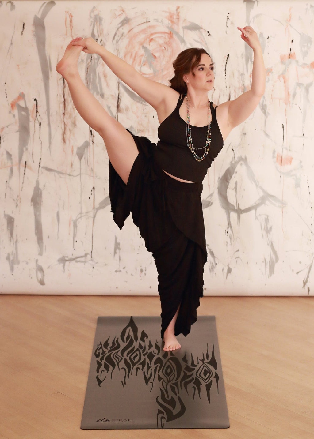 Soul Fire Pro Mat | Yoga Mat - Hand Painted | Wiccan Center