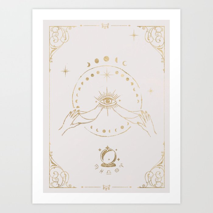The Cleo Moon Art Print