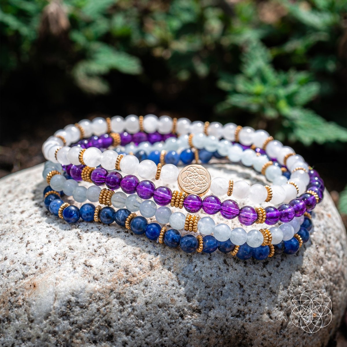 Spiritual Healing Bracelet Pack of 4 | Jewelry Set | Wiccan Center