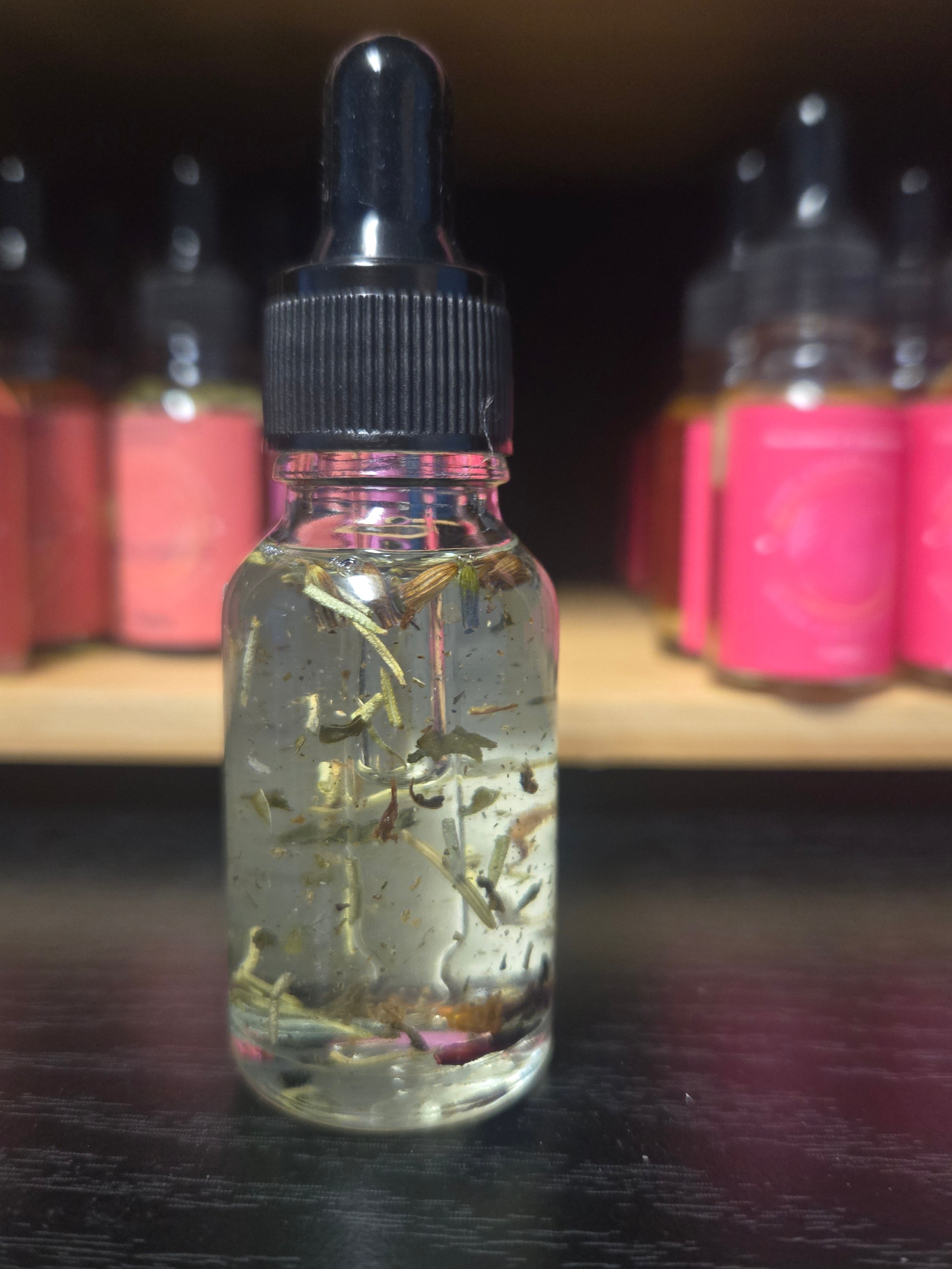 Focus & Flow Spiritual Oil - Clarity & Meditation Conjure Oil | Spiritual Oil | Wiccan Center