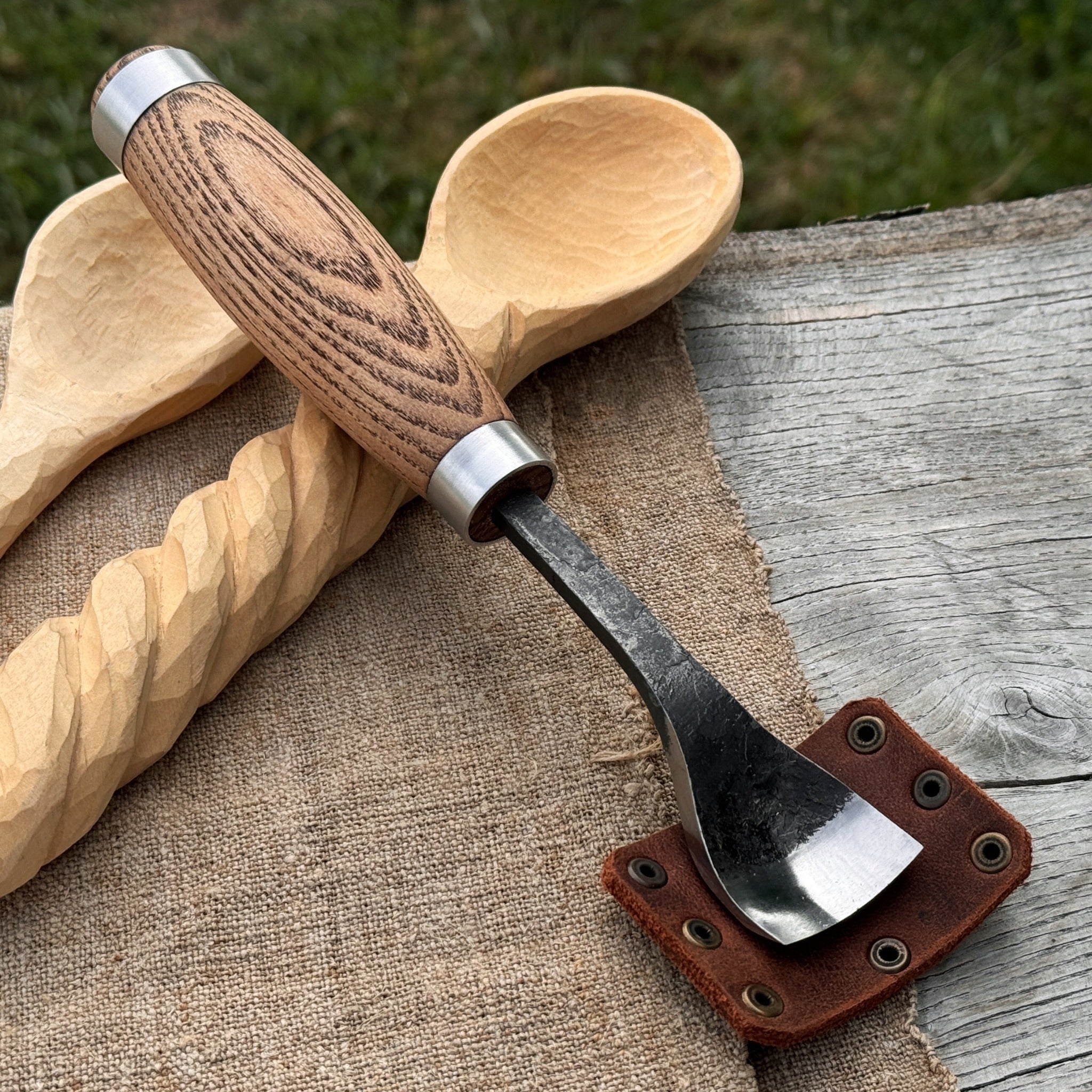 Spoon Bent Gouge, 20 - 45 mm (0.8 - 1.8 inches)