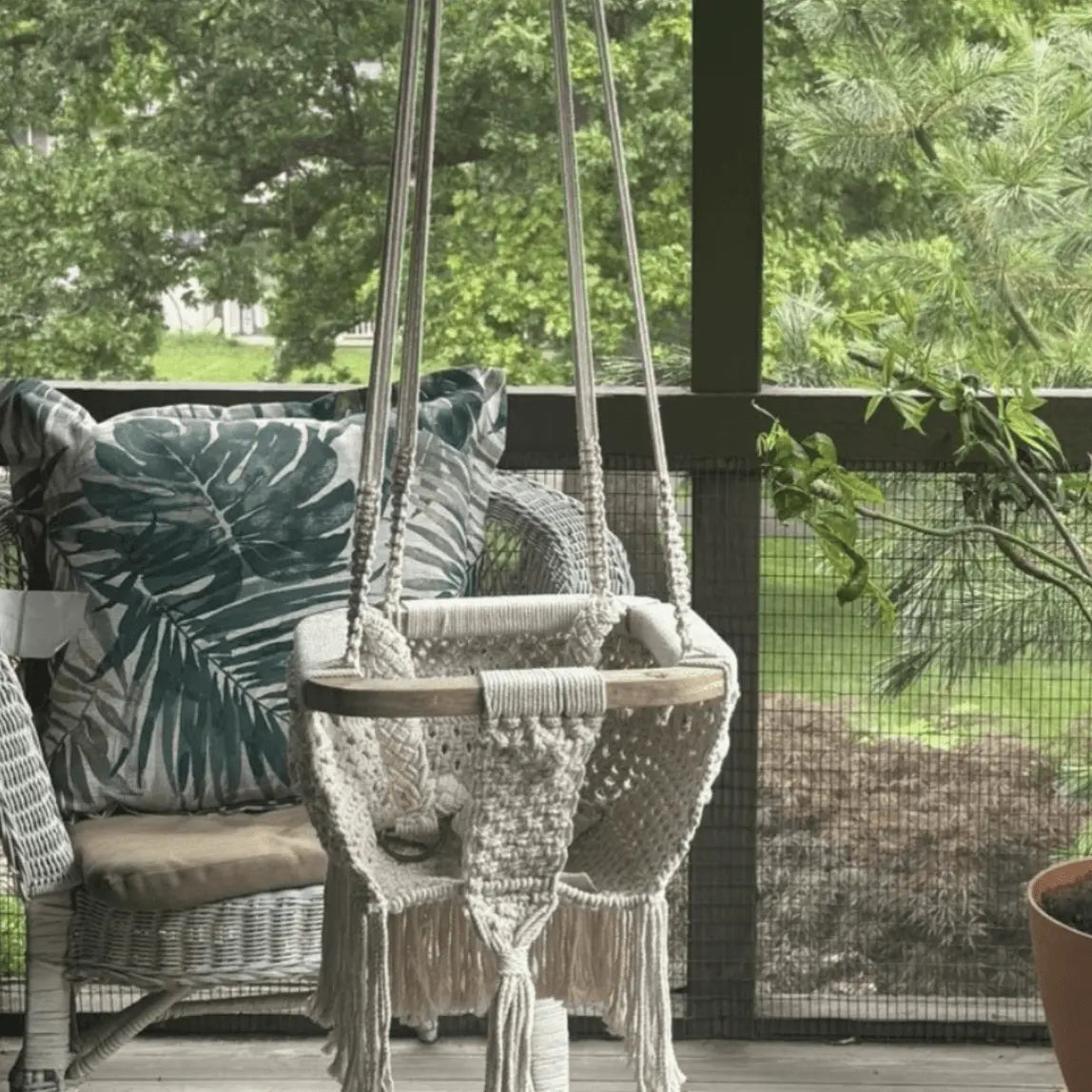 Macrame Swing | gear | Wiccan Center