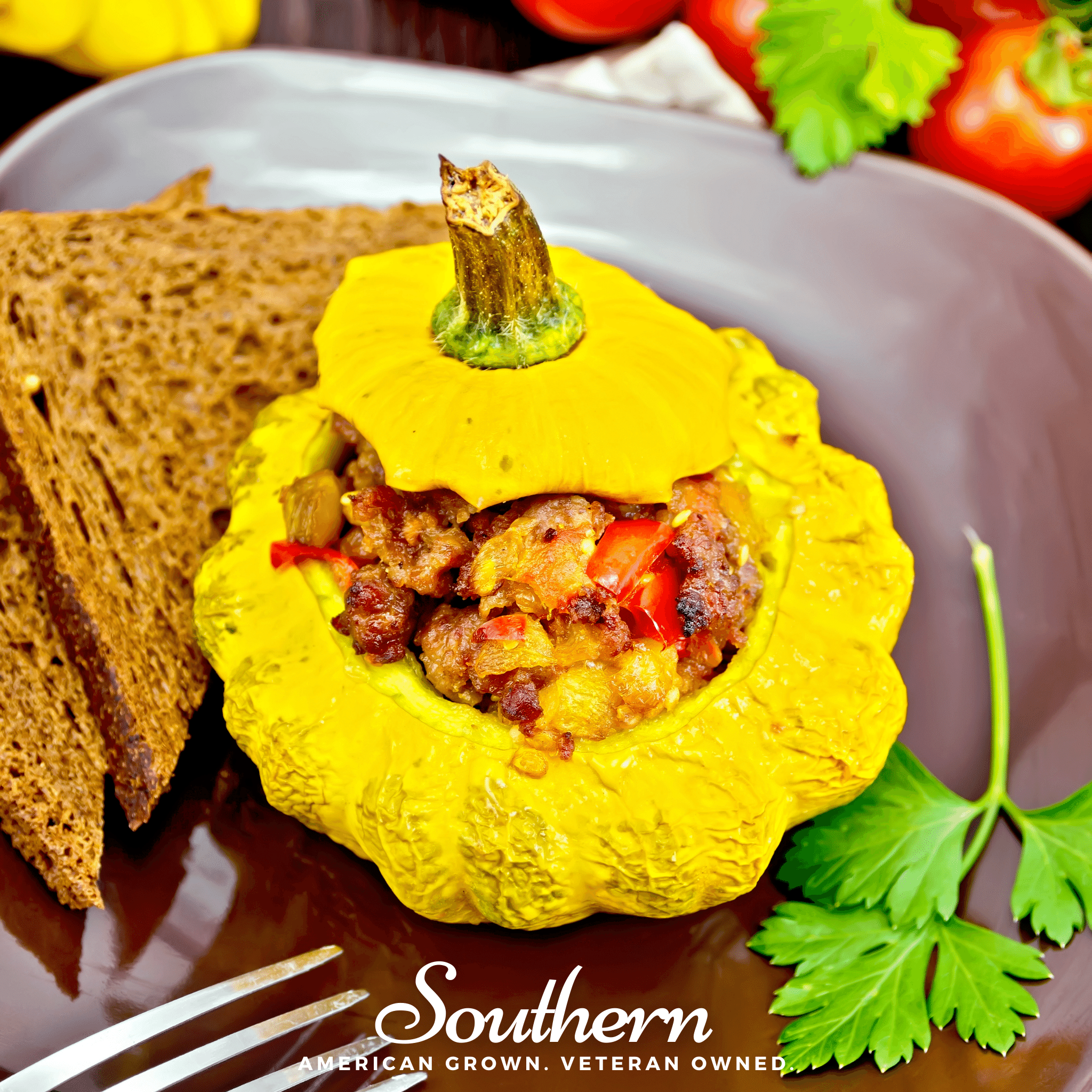 Scallop Yellow Bush Summer Squash – 25 Seeds | | Wiccan Center