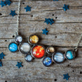 Solar System Statement Bib Necklace | Necklace | Wiccan Center